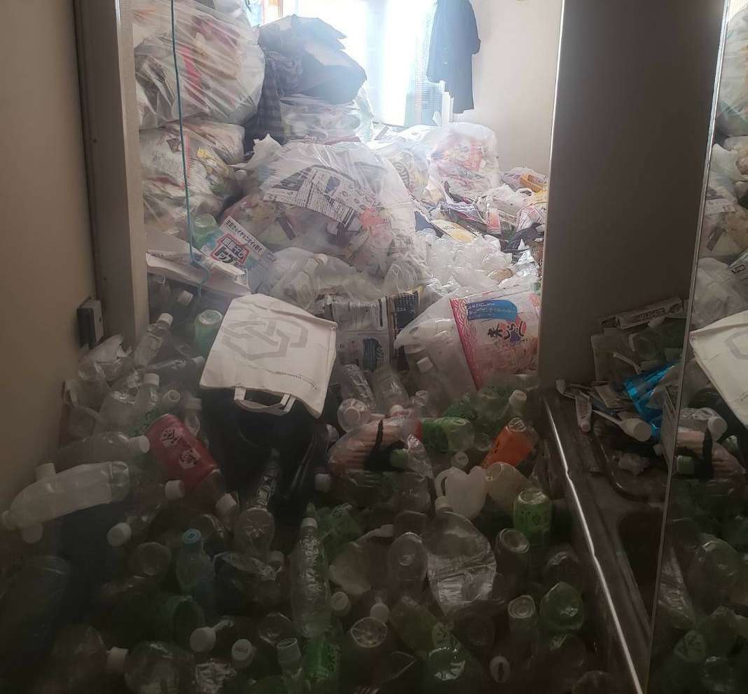 草加市A様邸不用品回収